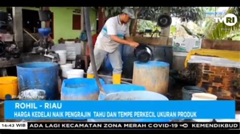 Harga Kedelai Naik Perajin Terpaksa Perkecil Ukuran Tahu Dan Tempe