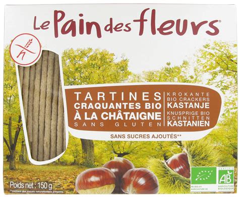 Le Pain Des Fleurs Kastanje Crackers 150 Gram Winkelglutenvrij