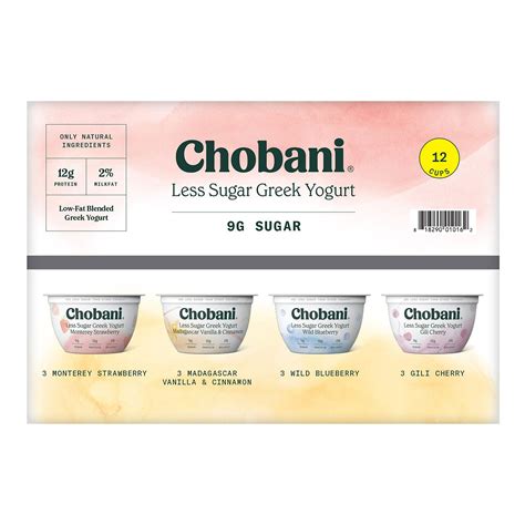 Costco Sale Item Review Chobani Less Sugar Greek Yogurt, 42% OFF