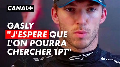 Résumé et casting Gasly revient sur son Sprint Grand Prix du Brésil