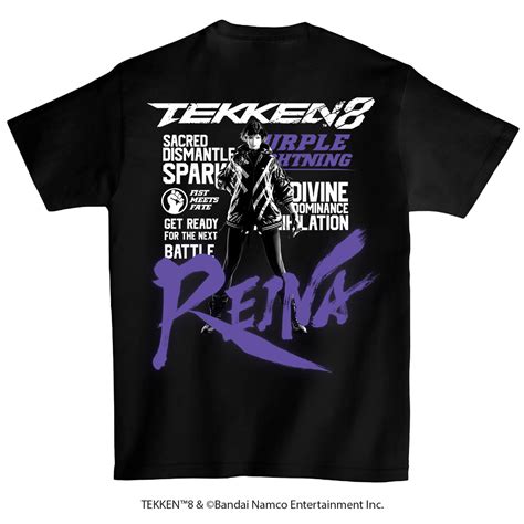 Tekken 8 Launch Special Backprint T Shirt Reina