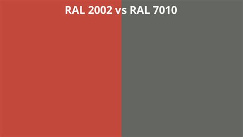 Ral 2002 Vs 7010 Ral Colour Chart Uk