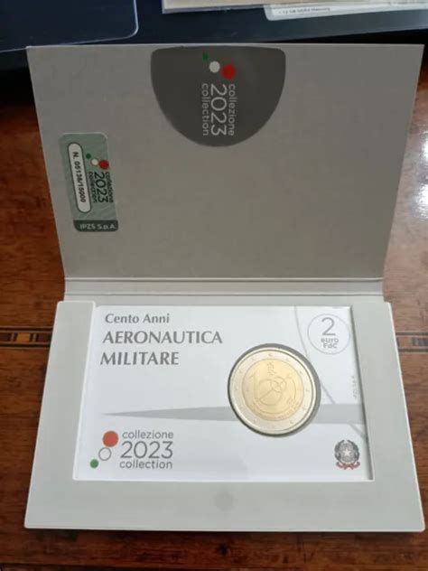 Euro Coincard Fdc Anni Aeronautica Militare Commemorativo Italia