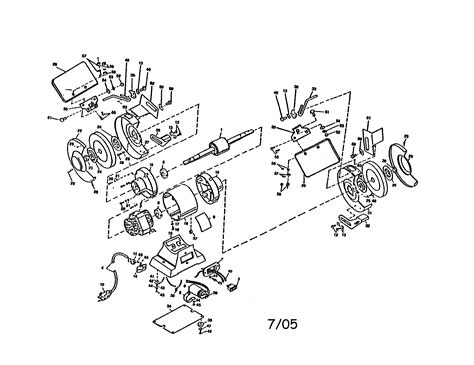 Bench Grinder Parts List