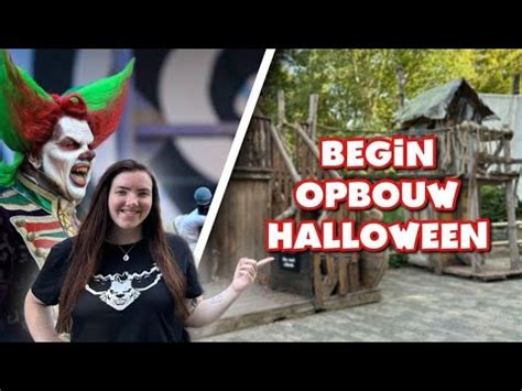 Walibi VLOG Begin Opbouw Volledige Programma Halloween Fright