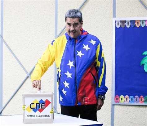 Declarado Vencedor Na Venezuela Maduro Defende Sistema Eleitoral E