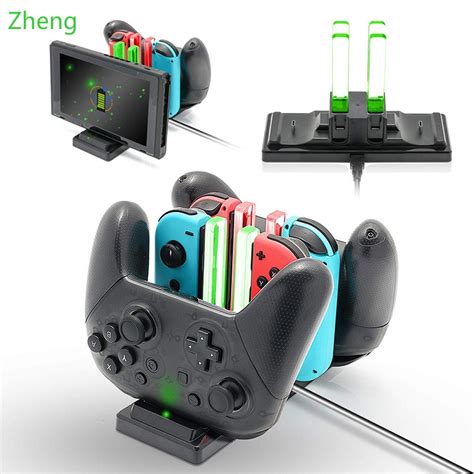 Controller Charger Dock For Nintendoswitch 6 In 1 Charging Stand