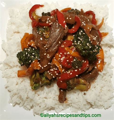 Teriyaki Beef Stir Fry