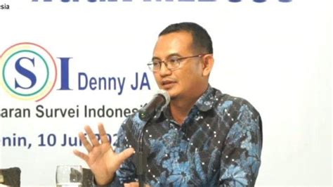 Survei LSI Denny JA Publik Yang Percaya Dengan DPR RI Dominan Pilih