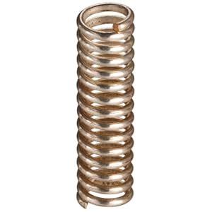 Silver Coated Beryllium Copper Compression Spring Od X Wire