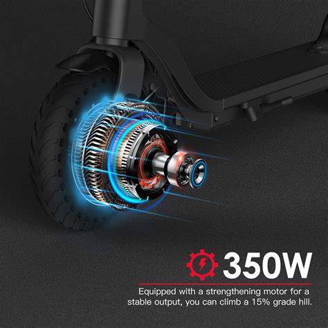 Hiboy NEX3 Electric Scooter 8 5 Solid Tires Up To 16 Miles Long