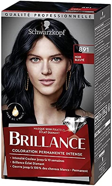 Schwarzkopf Brillance Coloration Cheveux Permanente Intense Avec De L