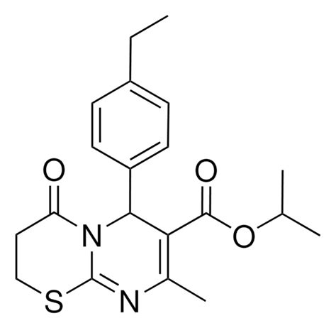 Isopropyl Ethylphenyl Methyl Oxo Dihydro H H Pyrimido