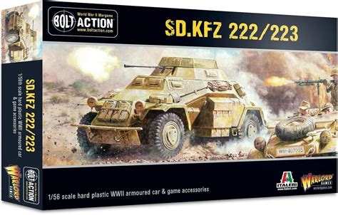 Amazon Warlord Games Bolt Action WWII Sd Kfz 222 223 Armored Car