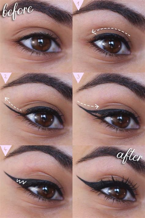 How To Different Eyeliner Styles On Hooded Eyes Easy Beginner Friendly Tutorial Atelier Yuwa