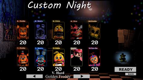 FNAF 2 Custom Night by Swhooski on DeviantArt