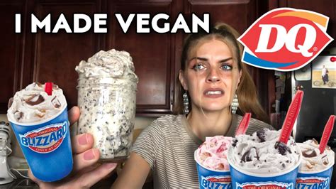 I Made Vegan Dairy Queen Youtube