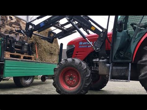 Heu Und Holz Transport Branson Traktor 5025C 4 To EDK Kipper Von