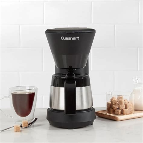 Cuisinart 5 Cup Coffee Maker with Stainless Steel Carafe - mattelhote