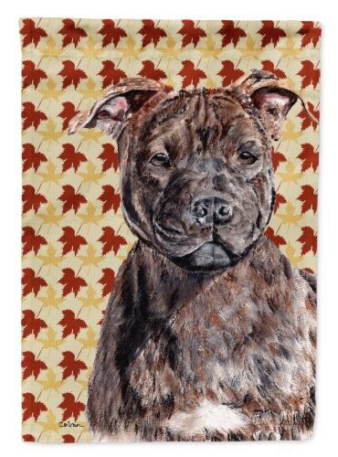 Carolines Treasures Sc Chf Staffordshire Bull Terrier Staffie Fall