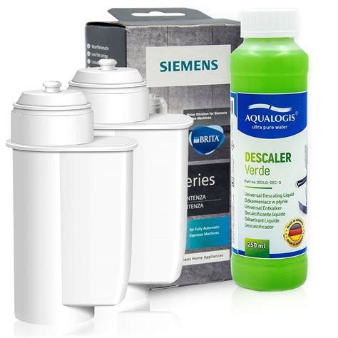 Zestaw Siemens Filtr INTENZA TZ70003 2 Szt Odkamieniacz Verde 250ml