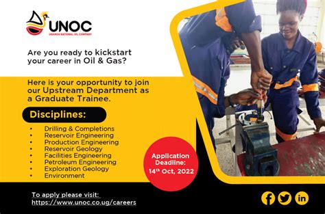 Careers – UNOC: Uganda National Oil Company