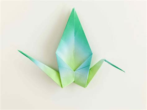 Easy Origami Crane Instructions