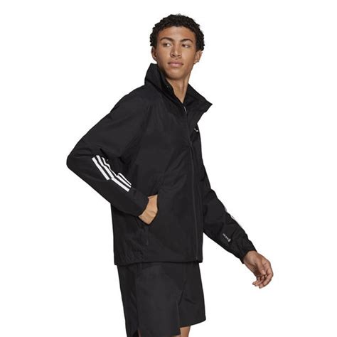 Adidas Bsc Stripes Rain Rdy Jacket Mens Studio