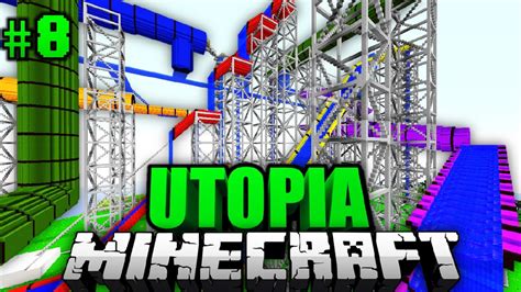 Der ULTIMATIVE WASSERPARK Minecraft Utopia 008 Deutsch HD YouTube