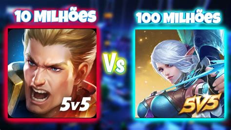 Arena Of Valor Vs Mobile Legends Qual O Melhor Moba Youtube