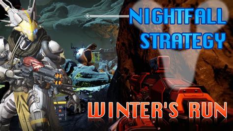 Destiny Nightfall Strategy Winter S Run Youtube