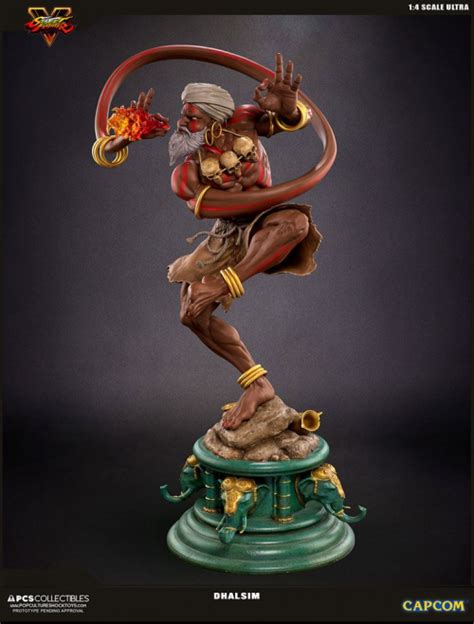 Bems Street Fighter Dhalsim Scale Statue Cm