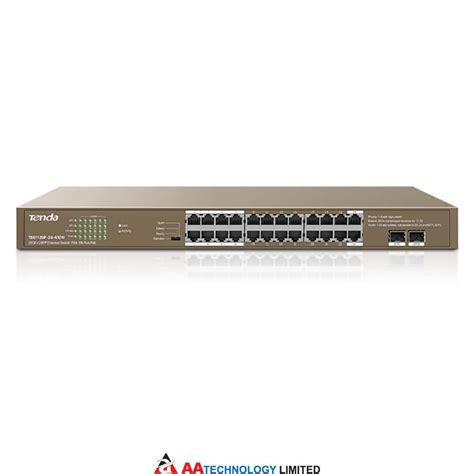 Tenda Teg P W Ge Sfp Ethernet Switch With Port Poe