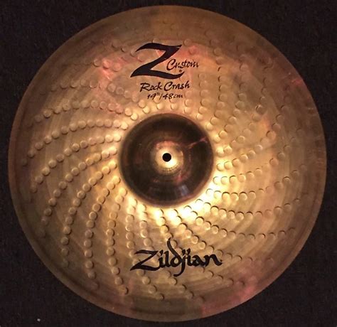 Zildjian 19 Z Custom Rock Crash Reverb