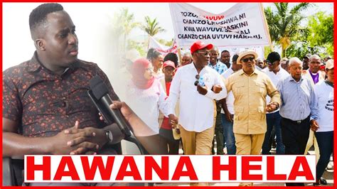 Frank Afichua Mazito Chadema Mandamano Hayakufanikiwa Waliishiwa Posho