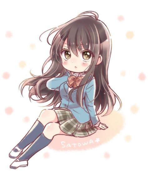 Chibi Hozuki Satowa Kono Oto Tomare Anime Chibi Kawaii Anime