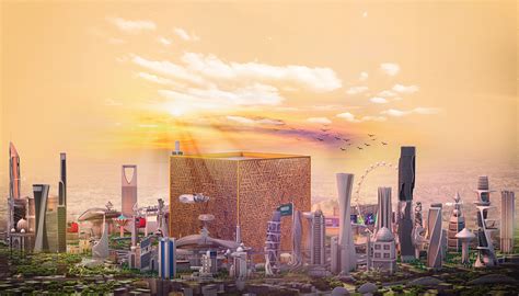 The Mukaab Saudi Arabia Vision 2030 Behance