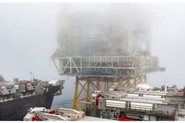 The Johan Sverdrup Drilling Platform Installed