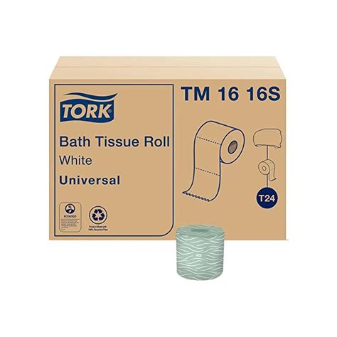 Tork Septic Safe Toilet Paper White Recycled Ply Sheets