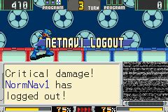 Screenshot Of Mega Man Battle Chip Challenge Game Boy Advance