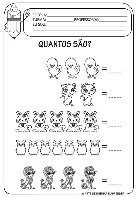 Atividade Pronta Quantidade De Letras Nas Palavras A Arte De 0C2