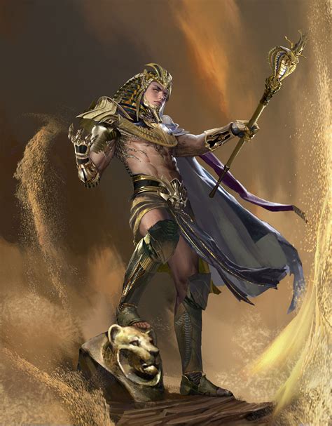 Artstation Egyptian Pharaoh 2