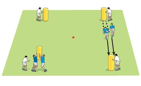 Lineout Bumps Rugby Training Drills Games Rugby Coach Weekly