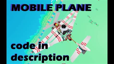 Road To Gramby S MOBILE PLANE Code In Description YouTube