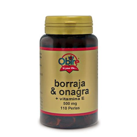 Borraja Onagra Mg Obire Perlas Ayuda A Sobrellevar Los