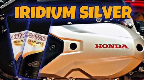 Repaint Cvt Beat Iridium Silver Sapporo Ultimate Youtube