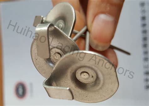 Stainless Steel Insulation Anchor Pins With 22mm Dome Cap Washers For Blankets For Sale