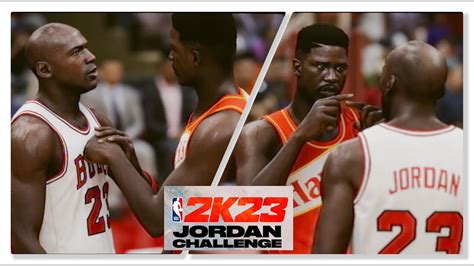 MICHAEL JORDAN Duels DOMINIQUE WILKINS NBA 2K23 Jordan Challenge