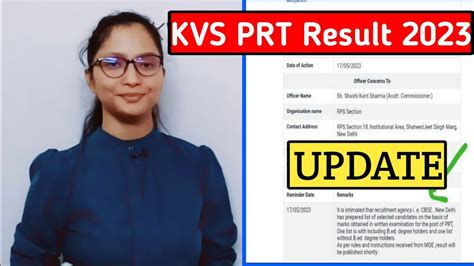 Kvs Prt Result Kvs Prt Result Cutoff Kvs Prt B Ed