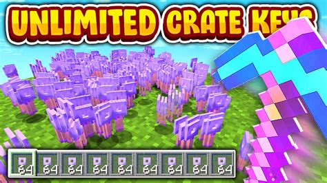 How To Get UNLIMITED CRATE KEYS MONTHLY CRATES In Minecraft PRISONS